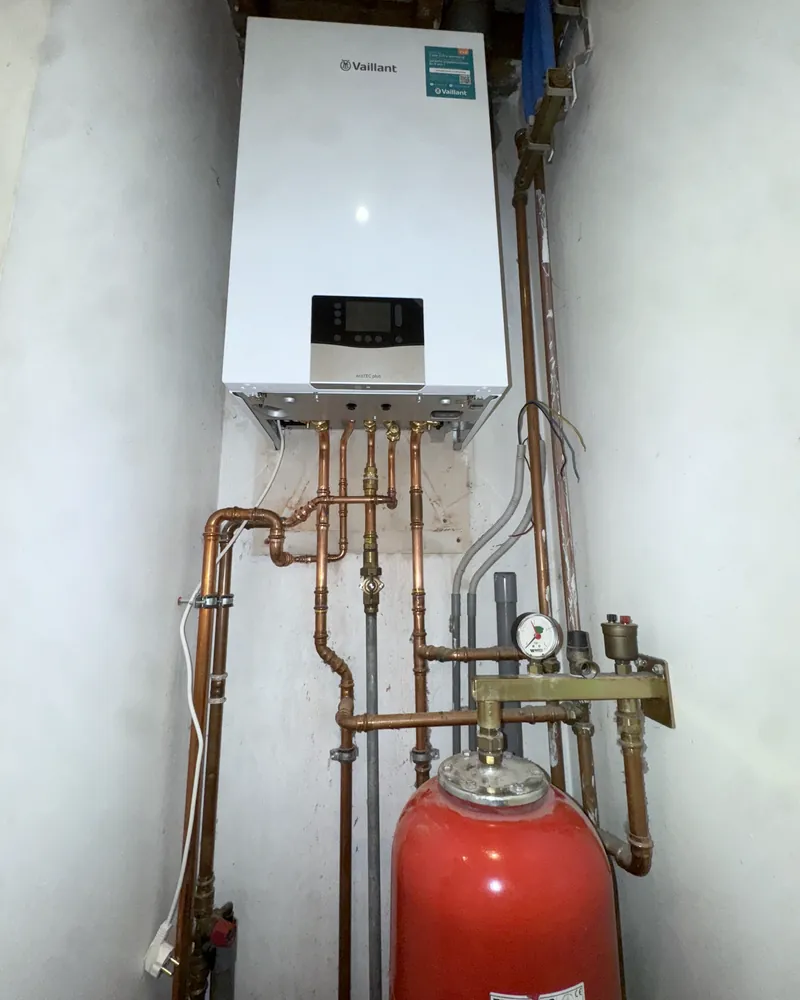Entretien de chaudière au gaz